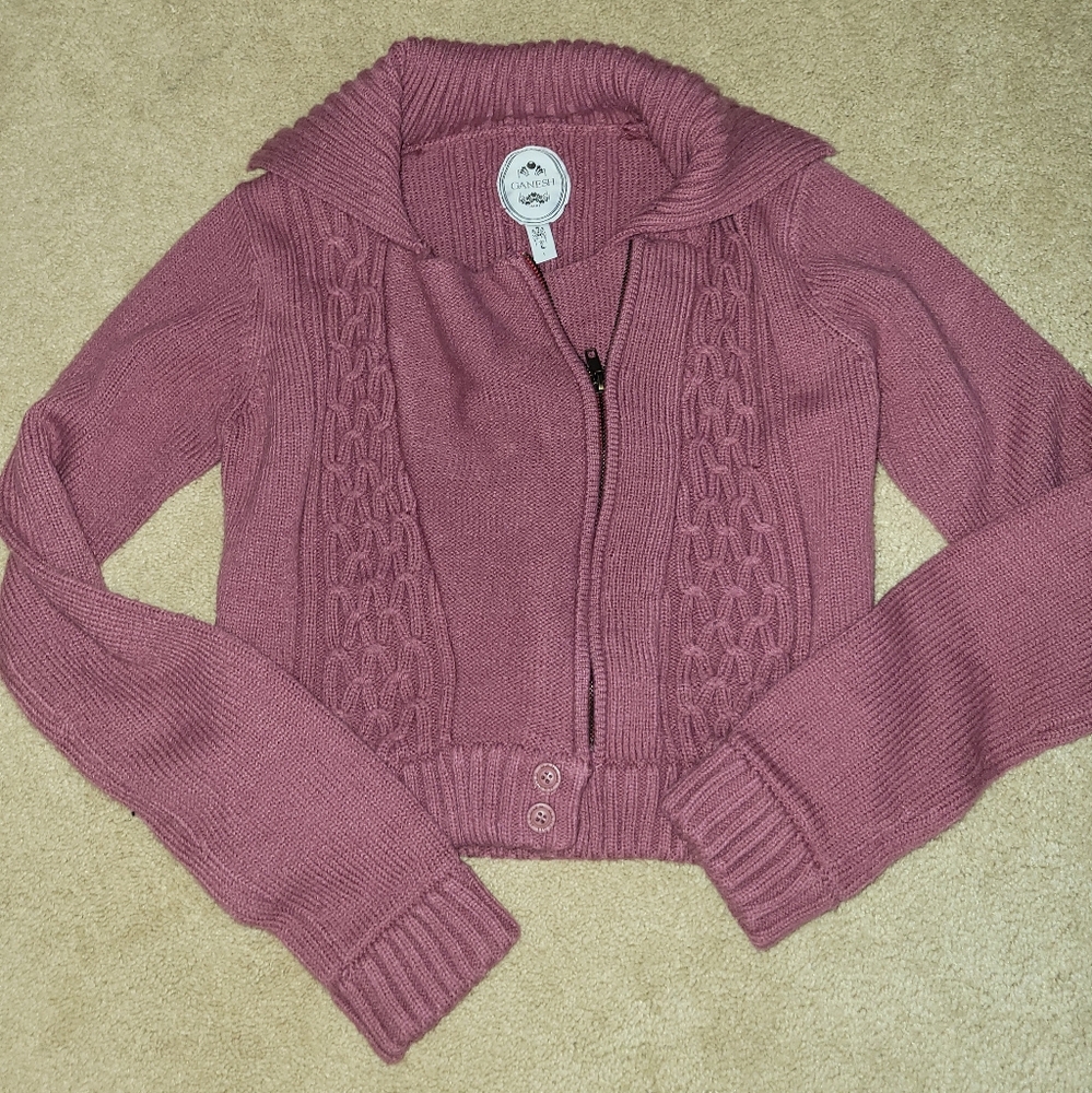 Cropped Y2k Sweater